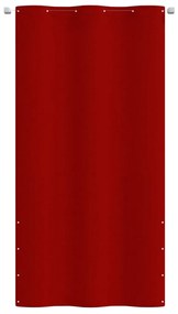 vidaXL Διαχωριστικό Βεράντας Κόκκινο 120 x 240 εκ. Ύφασμα Oxford
