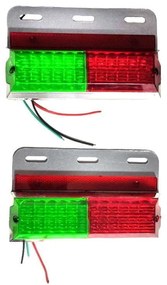Φώτα Όγκου Φορτηγών LED 24V κόκκινο/κίτρινο – LED Truck Lights