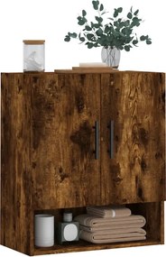 vidaXL Ντουλάπι Τοίχου Καπνιστή Δρυς 60x31x70 εκ. Επεξεργασμένο Ξύλο