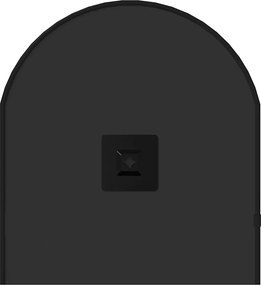 vidaXL Καθρέφτης Τοίχου Οβάλ Μαύρος 70x30 εκ.
