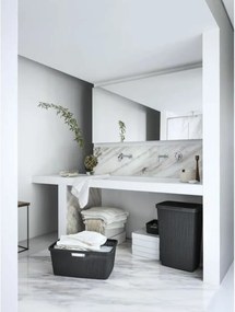 Καλάθι Πολλαπλών Χρήσεων Curver Σκούρο γκρίζο Γιούτα Πλαστική ύλη