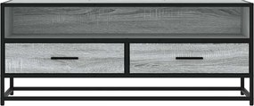 ντουλάπι τηλεόρασης vidaXL Γκρι Sonoma 100x34,5x40 cm