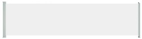 vidaXL Σκίαστρο Πλαϊνό Συρόμενο Βεράντας Κρεμ 160 x 600 εκ.