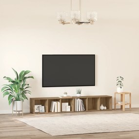 vidaXL Σετ επίπλου τηλεόρασης 2 pcs Artisan Oak 37 x 35 x 107 εκ