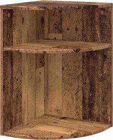 vidaXL End Table Παλιό ξύλο 39,7 x 39,7 x 60 εκ Επεξεργασμένο ξύλο