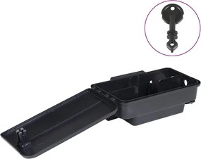 vidaXL Ποντικοπαγίδες 4 τεμ. Μαύρες 22x12,5x7,5 εκ.