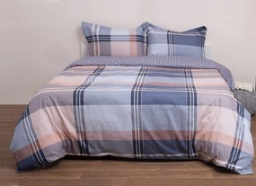 Σετ Παπλωματοθήκη Υπέρδιπλή 220x240 Έμμα Γκρι  Viopros