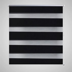 Σύστημα Σκίασης Ρόλερ Zebra Μαύρο 80 x 150 εκ. - Μαύρο