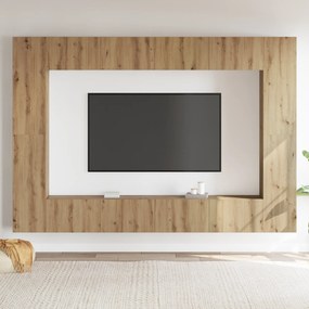 vidaXL Σετ επίπλου τηλεόρασης Επιτοίχιο 8 pcs artisan δρυς