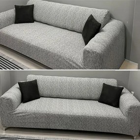 Stewehome Ελαστικό κάλυμμα καναπέ 3 θέσεων από ζακάρ 180x230 cm