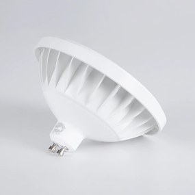 GloboStar 60132 Σποτ LED GU10 AR111 15W 1500lm 12° AC 220-240V IP20 Φ11 x Υ6.6cm Ψυχρό Λευκό 6000K Dimmable - 3 Χρόνια Εγγύηση