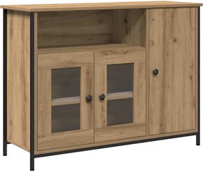 vidaXL Πλαϊνό γραφείο Artisan Oak 100 x 35 x 75 εκ.