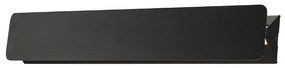 Φωτιστικό Επίτοιχο Aca ZD806415LEDBK PYRAMID Μαύρο Ματ (Black Mat) 3000K