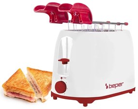 Beper Φρυγανιέρα 750W με 2 θέσεις φρυγανίσματος P101TOS100