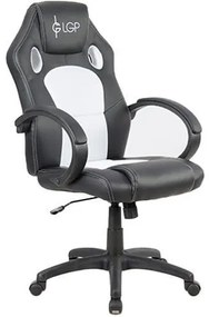 LAMTECH GAMING CHAIR B.WHITE KRONOS