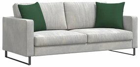 vidaXL Μαξιλάρι Καναπέ 2 pcs Σκούρο Πράσινο 45 x 45 cm