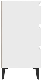 vidaXL Συρταριέρα Λευκή 60 x 35 x 69 εκ. από Μοριοσανίδα
