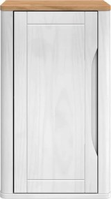vidaXL Ντουλάπα τοίχου μπάνιου FLORO Λευκό 35 x 30 x 60 cm