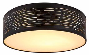 Φωτιστικό Οροφής Globo Lighting Tunno 15342D1 Μαύρο