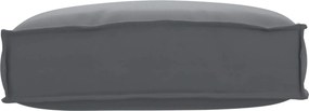 vidaXL Μαξιλάρι Ανθρακί 50 x 40 x 12 cm Ύφασμα Όξφορντ