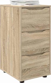 vidaXL Ντουλάπι αποθήκευσης Δρύς Sonoma 40 x 48 x 81 εκ