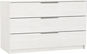 DRAWER Συρταριέρα με 3 Συρτάρια, Απόχρωση Άσπρο   1τμχ