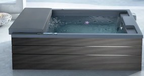 Queen SPA - Περιμετρική επένδυση WPC - Dark Grey WPC