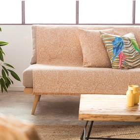 Ριχτάρι Διθέσιου Καναπέ (180x250) Gofis Home Emerald Orange/Ochra 144/03