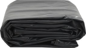 vidaXL Μουσαμάς Μαύρο 5 x 5 μ. 650 γρ./μ²