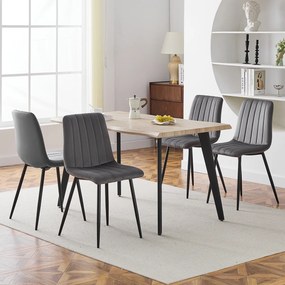 Καρέκλα Τραπεζαρίας (45x56x88) Spitishop Lorelay Grey