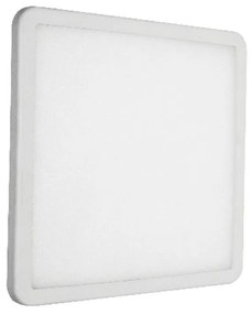 Panel Led Χωνευτό Flexi1930SW 19W 3000K 1480lm White Aca Square Αλουμίνιο