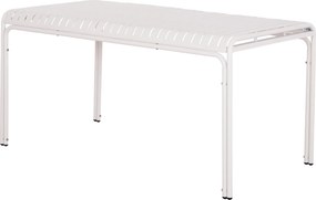 ΤΡΑΠΕΖΙ ΑΛΟΥΜΙΝΙΟΥ RACHEL HM6339.02 ΛΕΥΚΟ 150x80x75Υεκ.
