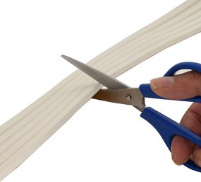 vidaXL Αυτοκόλλητη σφραγίδα παραθύρου Λευκό 10 x 6 mm 12 m EPDM αφρός