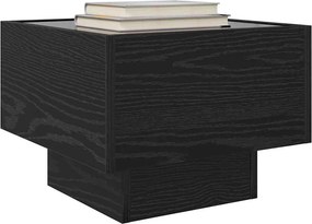 vidaXL Τραπεζάκι σαλονιού Μαύρη Οξυά 40 x 40 x 30 cm
