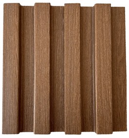 PS Panel 3D Πηχακια Τοίχου 44 Residence Brown Oak
