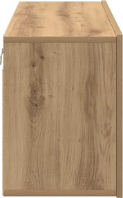 vidaXL Ντουλάπι Τοίχου Τηλεόρασης Τεχνίτης Δρυς 100 x 30 x 41 εκ