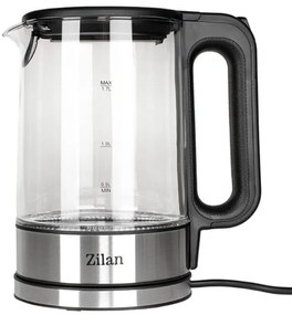 Zilan Γυάλινος Βραστήρας νερού με LED 1.7L 2200W ZLN1796
