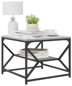 vidaXL Τραπεζάκι σαλονιού Γκρι sonoma 51 x 50 x 40 εκ.