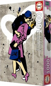 Παζλ Educa EL BESO, CHICO DE LA TELEVISIÓN 1000 Τεμάχια