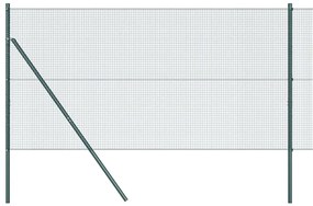 vidaXL Στύλος Περιφράξεων Πράσινο 10 x 1,2 μ (16 x 16 mm πλέγμα)
