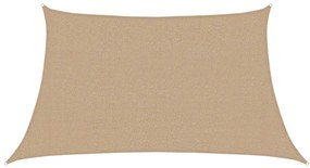 vidaXL Πανί Σκίασης Taupe 3/4 x 2 μ. από HDPE 160 γρ./μ²