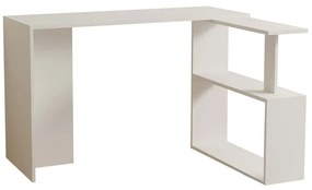 Γραφείο Cayko 835PUQ3824 130x50x73,8cm White