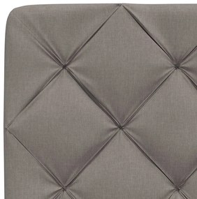 ΚΡΕΒΑΤΙ TAUPE 160X200 ΕΚ. ΥΦΑΣΜΑΤΙΝΟ 3310752