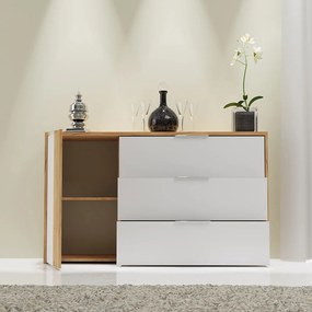 Μπουφές Avanti Χρυσός Δρυς-Λευκό 139.4x41.5x82.5cm TO-AVANTI1D3S