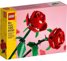 Botanicals: Roses (40460) 7 Ετών+ 120 Κομμάτια Red-Green Lego