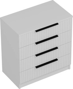 Συρταριέρα Λευκό KALE 72x42x77