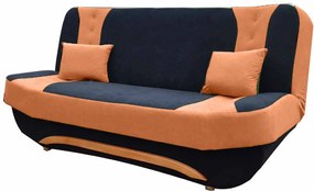Καναπές - κρεβάτι Eva-Πορτοκαλί