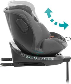 Baby Auto Kanda i-Size Κάθισμα Αυτοκινήτου 40-150cm Jet Black