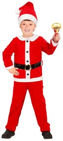 Χριστουγεννιάτικη Στολή Άγιος Βασίλης 1491 - 237773 (Wid-4-5 Ετών: Ύψος από 104 έως 116cm/ Μέση:53-57cm)