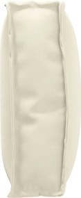 vidaXL Μαξιλάρι Κρεμ 60 x 40 x 12 cm Ύφασμα Όξφορντ